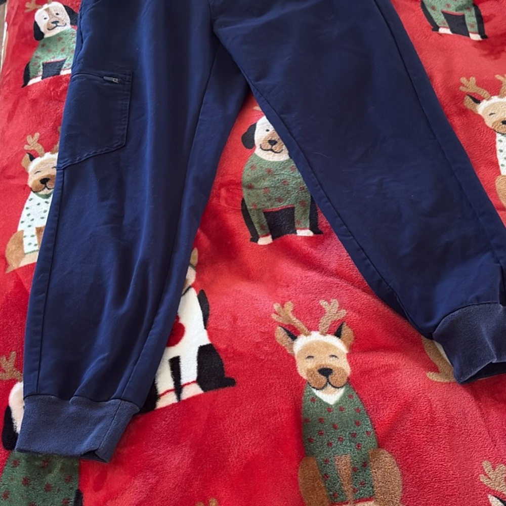 Figs Technical Collection Pants in Dark Blue